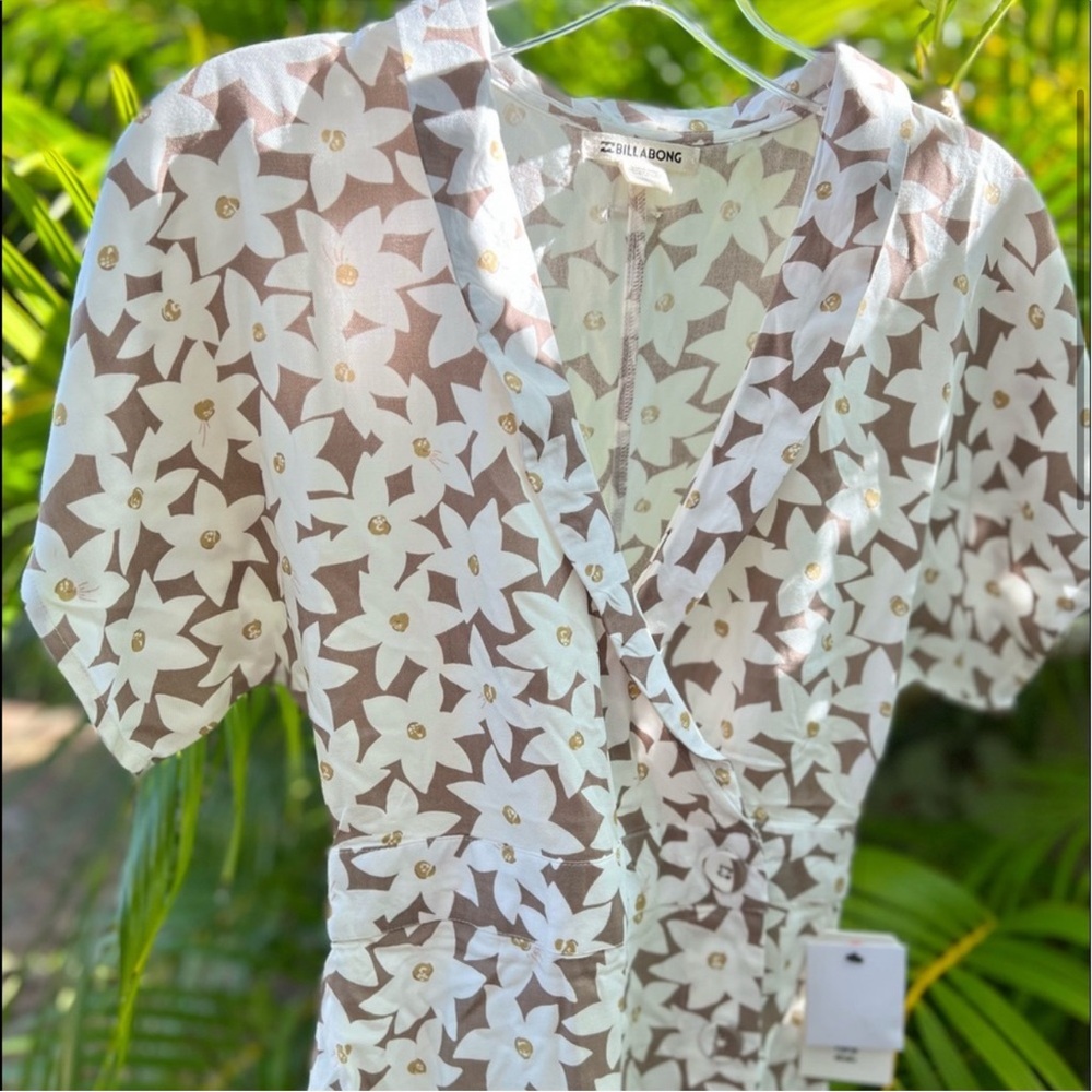 🌺🌺 BILLABONG 🌺🌺 Wander Beyond Mini Dress RARE FIND - Picture 5 of 16